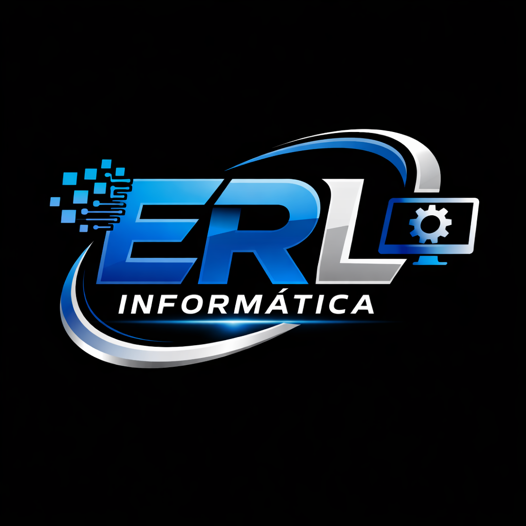 Logo Moderno De ERL Informatica